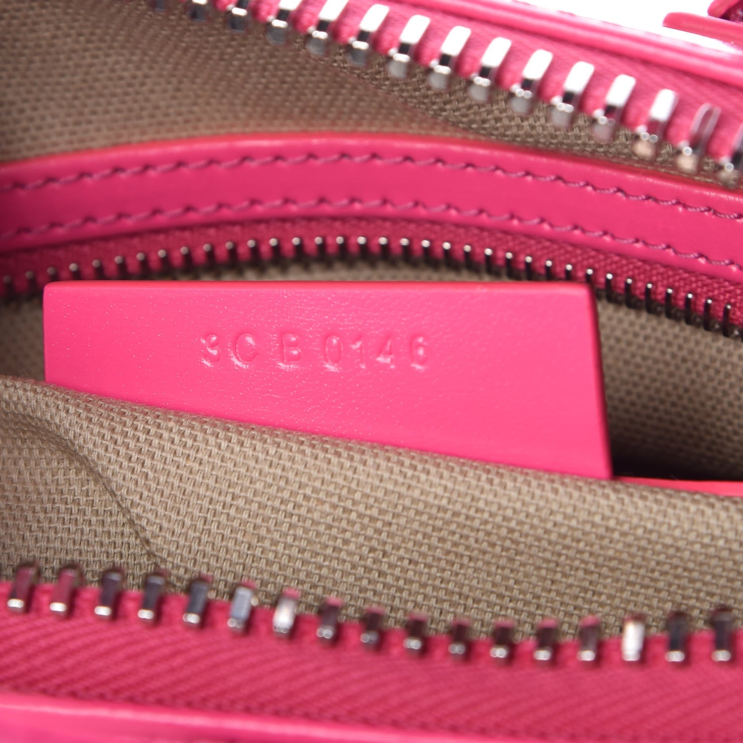 Givenchy Shiny Lord Calfskin Mini Antigona Shocking Pink 9 of 9