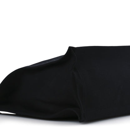 Saint Laurent Linen Calfskin Rive Gauche Tote Black 9 of 13