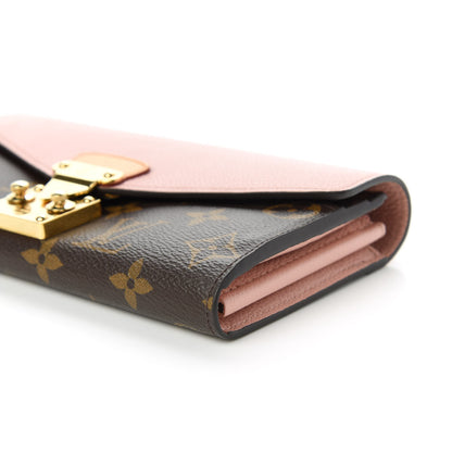 Louis Vuitton Monogram Pallas Wallet Rose Ballerine 7 of 10