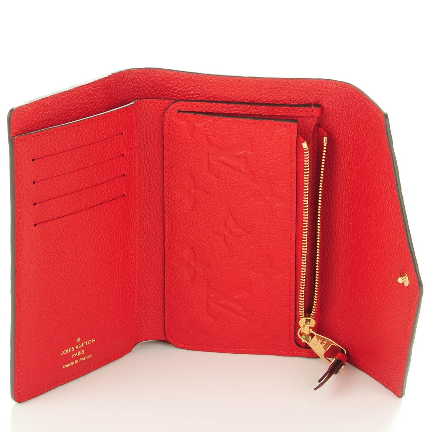 Louis Vuitton Empreinte Compact Curieuse Wallet Cherry 5 of 7