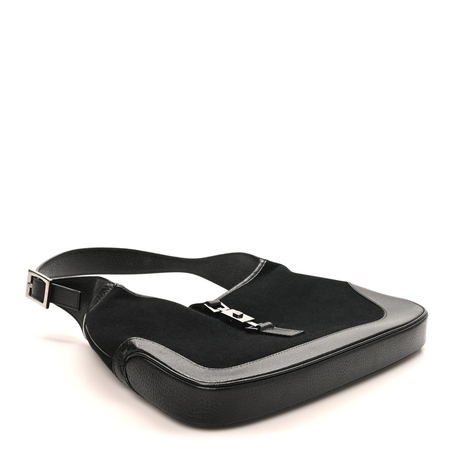 Felt Jackie O Hobo Black