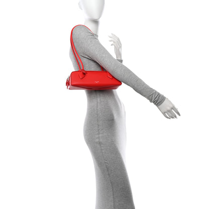 Alaia Shiny Goatskin Small Le Teckel Bag Rouge Vif 2 of 12