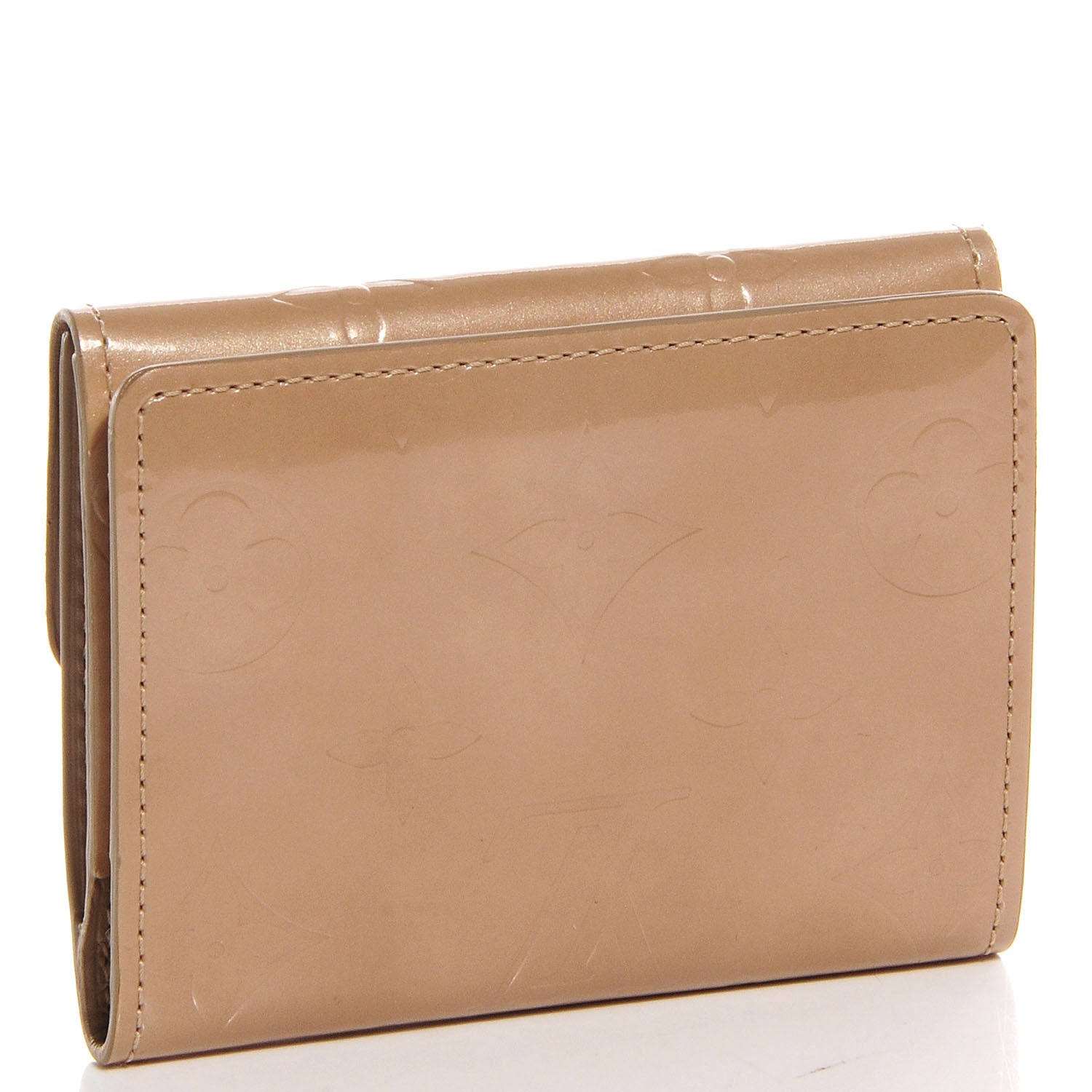 Louis Vuitton Vernis Ludlow Wallet Beige 3 of 7