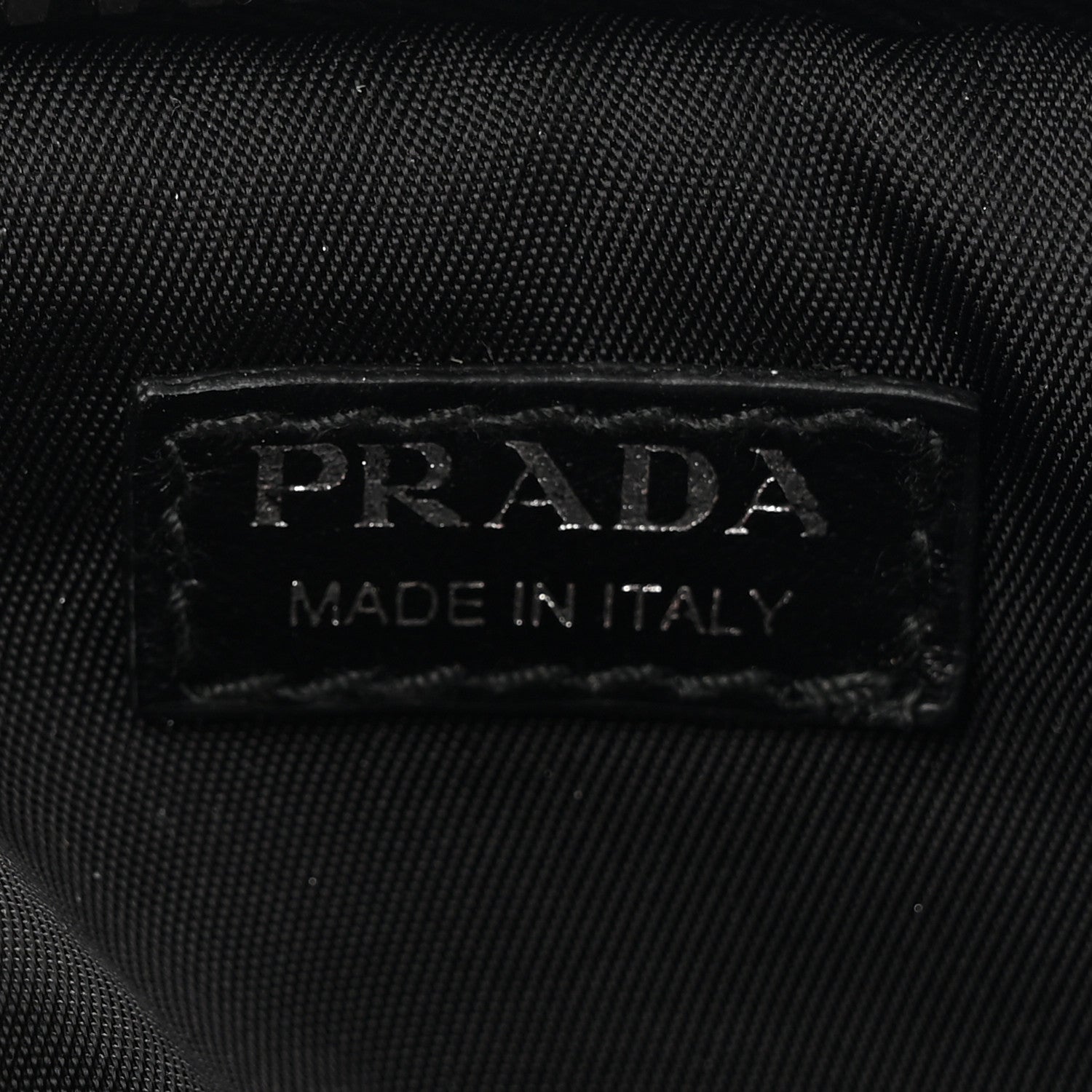 Prada Trick Tessuto Nylon Cargo Pouch Black 6 of 9