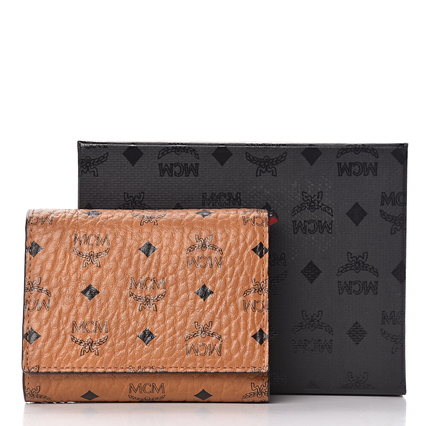 Visetos Trifold Wallet Cognac