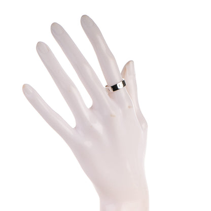 Cartier 18K White Gold 5.5mm LOVE Ring 52 6 2 of 4