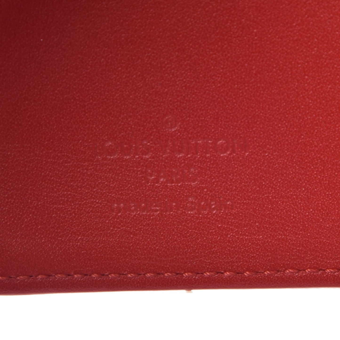 Vernis Small Ring Agenda Cover Red