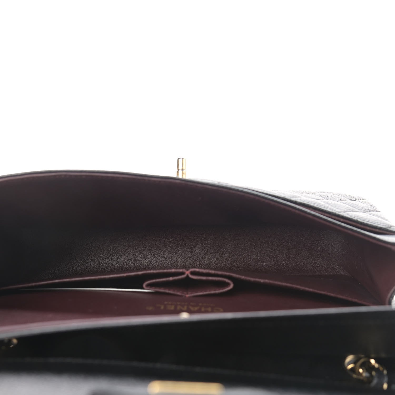 Chanel Caviar Quilted Medium Double Flap Black 5 of 13