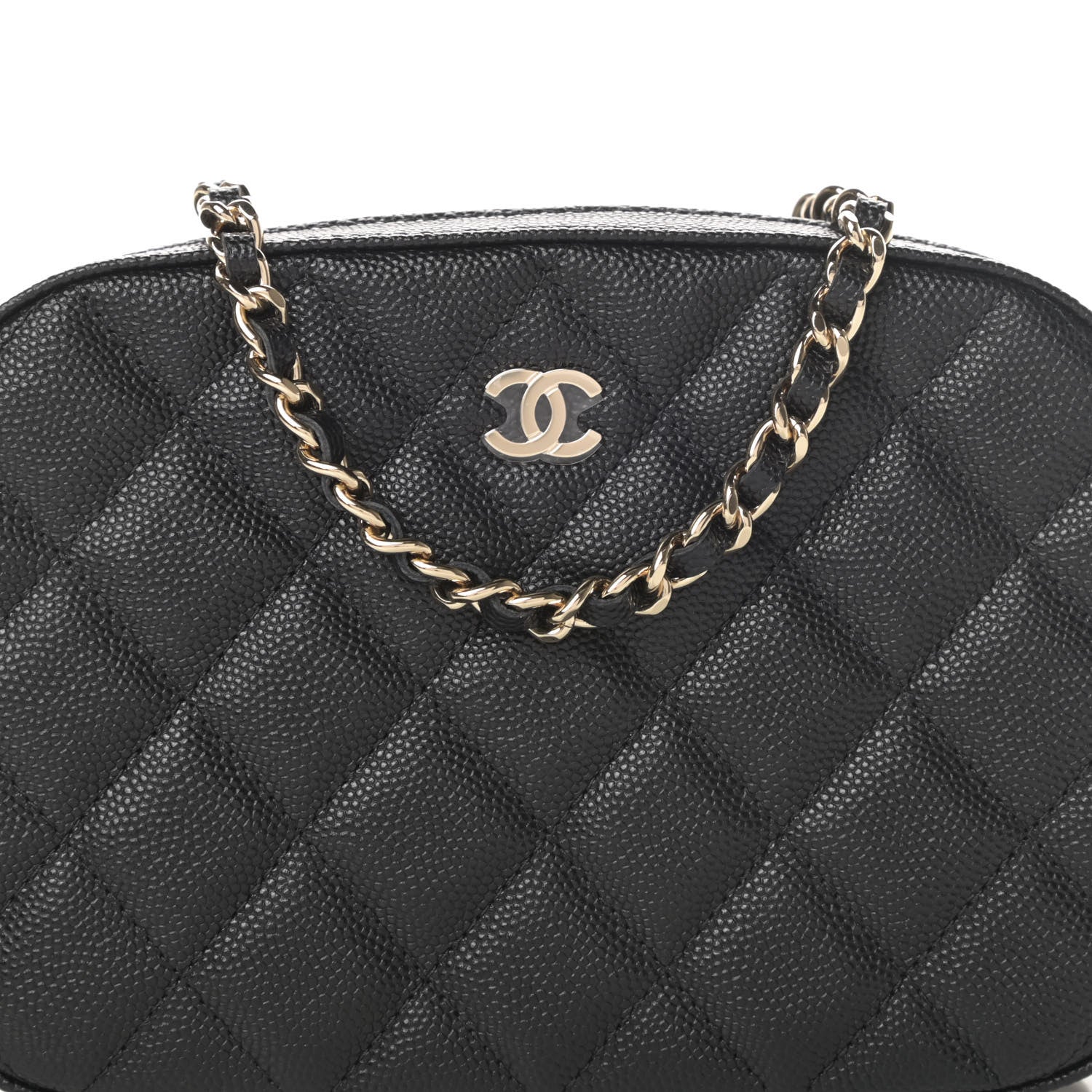 Chanel Caviar Quilted Vanity With Chain Black 8 of 10