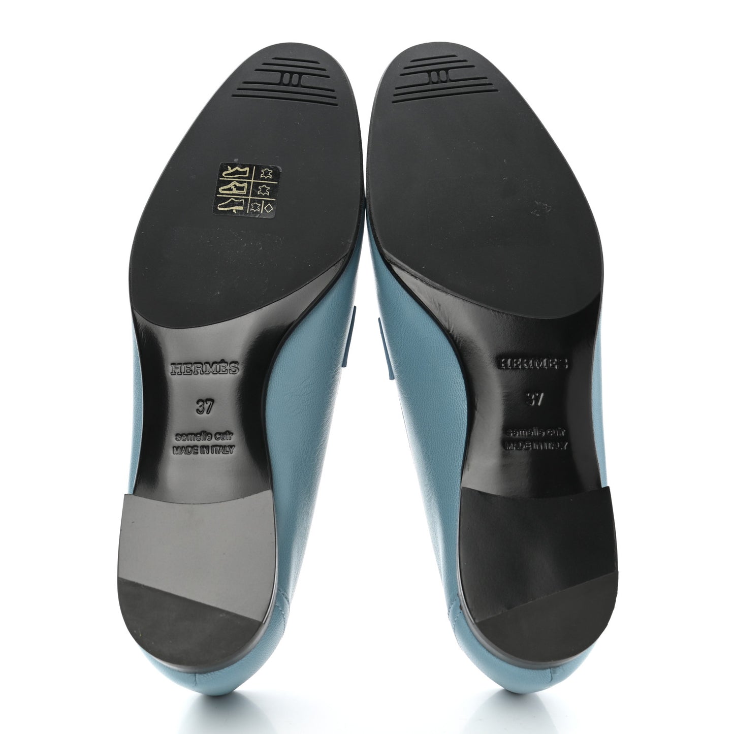 Goatskin Paris Loafers 37 Bleu Dorset