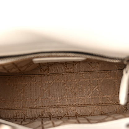 Christian Dior Lambskin Cannage Mini Lady Dior White 5 of 11