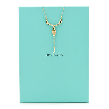 Tiffany 18K Yellow Gold Elsa Peretti Scorpion Pendant Necklace 5 of 5