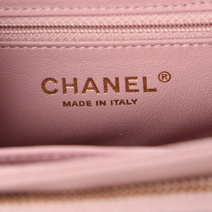 Chanel Caviar Quilted Small Business Affinity Flap Light Pink 6 of 8
