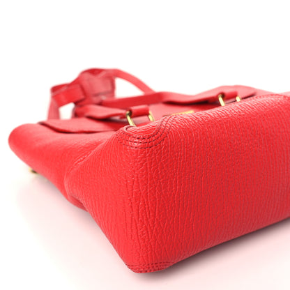 3.1 Phillip Lim Textured Calfskin Medium Pashli Satchel Red 7 of 8