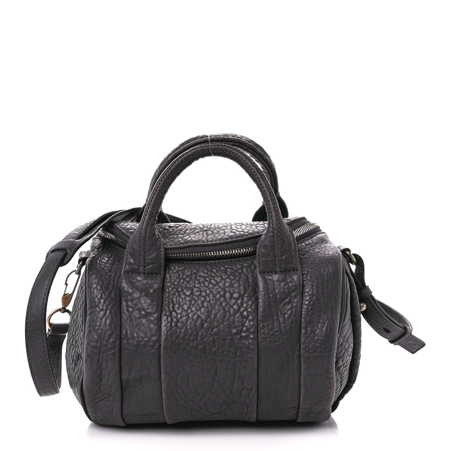 Alexander Wang Pebbled Lambskin Rockie Tundra Antique Silver Hardware 1 of 9