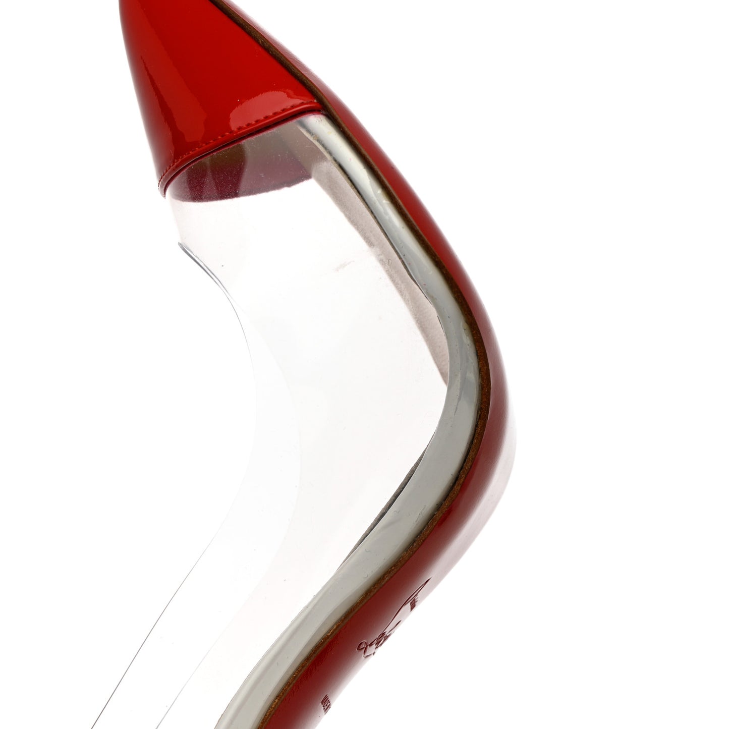 Patent PVC Debout 100 Pumps 36.5 Version Corazon
