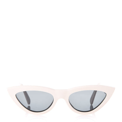 Celine Acetate Cat Eye Sunglasses CL40019I Ivory 2 of 7