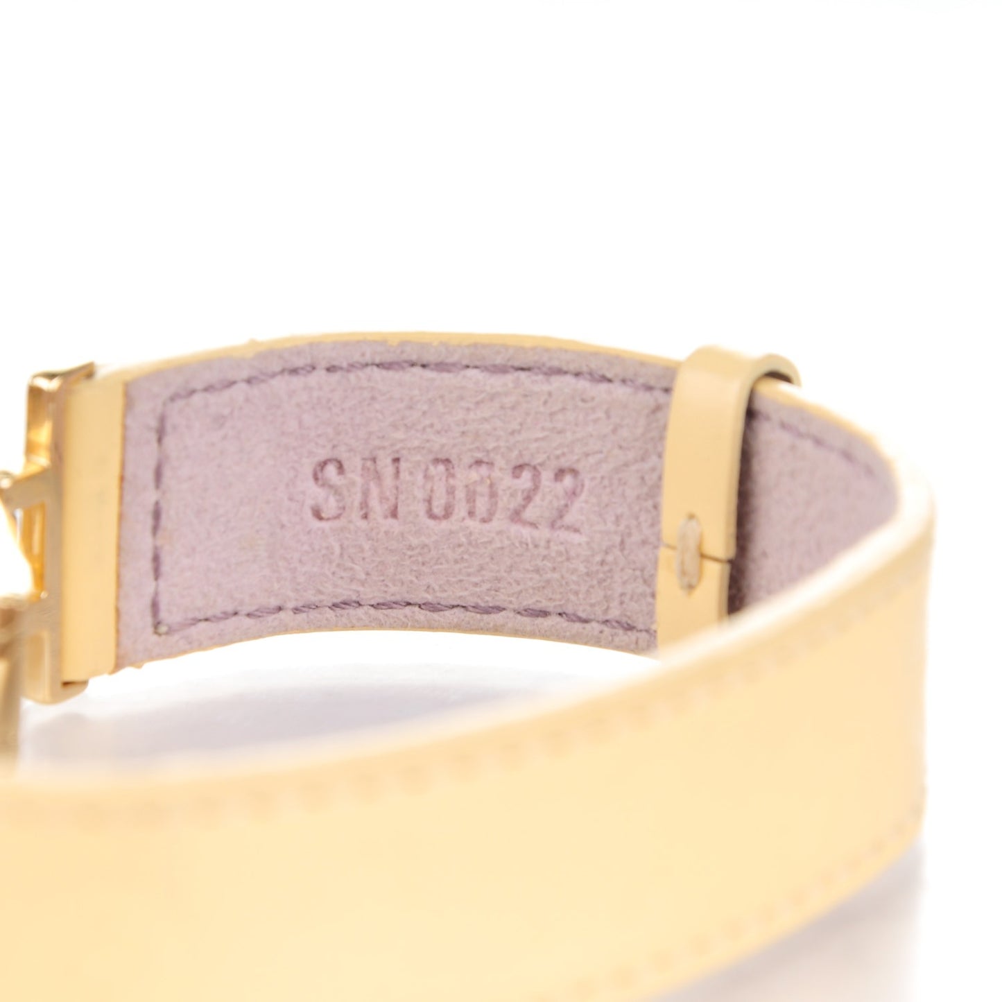 Mat Monogram Wish Bracelet Beige