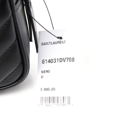 Saint Laurent Calfskin Matelasse Monogram Lou Belt Bag Black 10 of 10