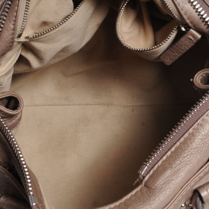 Chloe Leather Medium Paddington Metallic 8 of 10