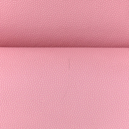 Chanel Caviar Flat Chevron Quilted Medium Double Flap Pink 9 of 11
