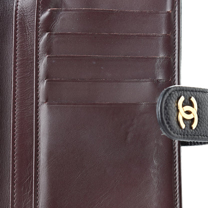 Chanel Caviar Quilted Zipped Pocket Wallet Black 12 of 12