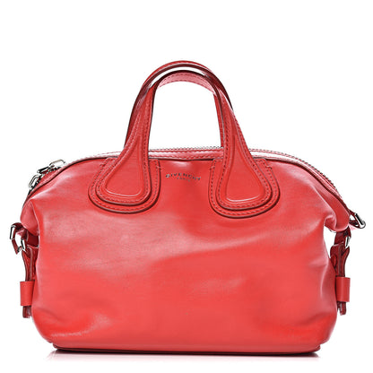 Givenchy Waxed Calfskin Micro Nightingale Medium Red 1 of 10
