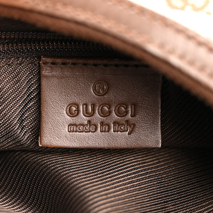 Gucci Monogram GG Small Clasp Hobo Brown 6 of 10