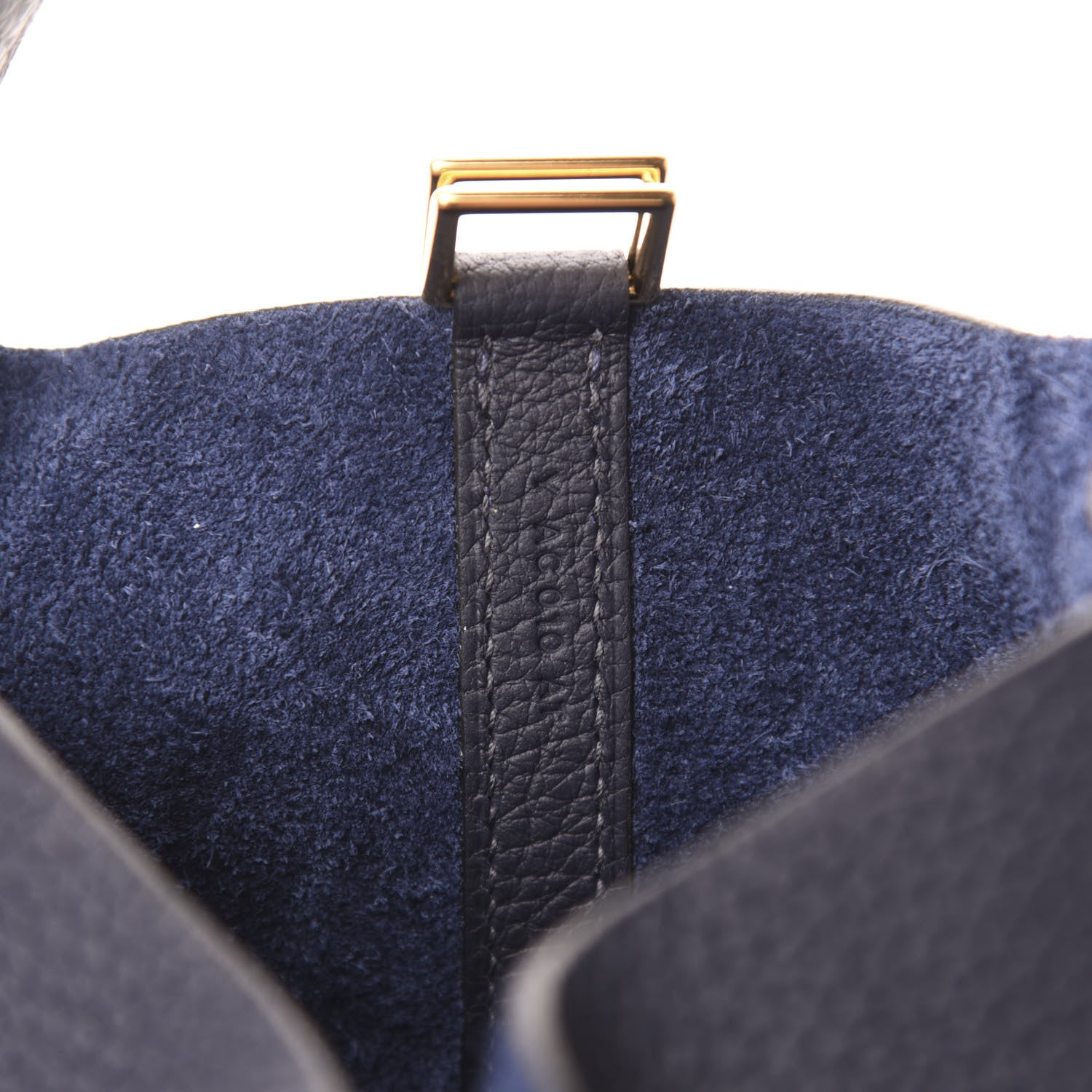 Hermes Taurillon Clemence Picotin Lock 18 PM Bleu Nuit 9 of 11