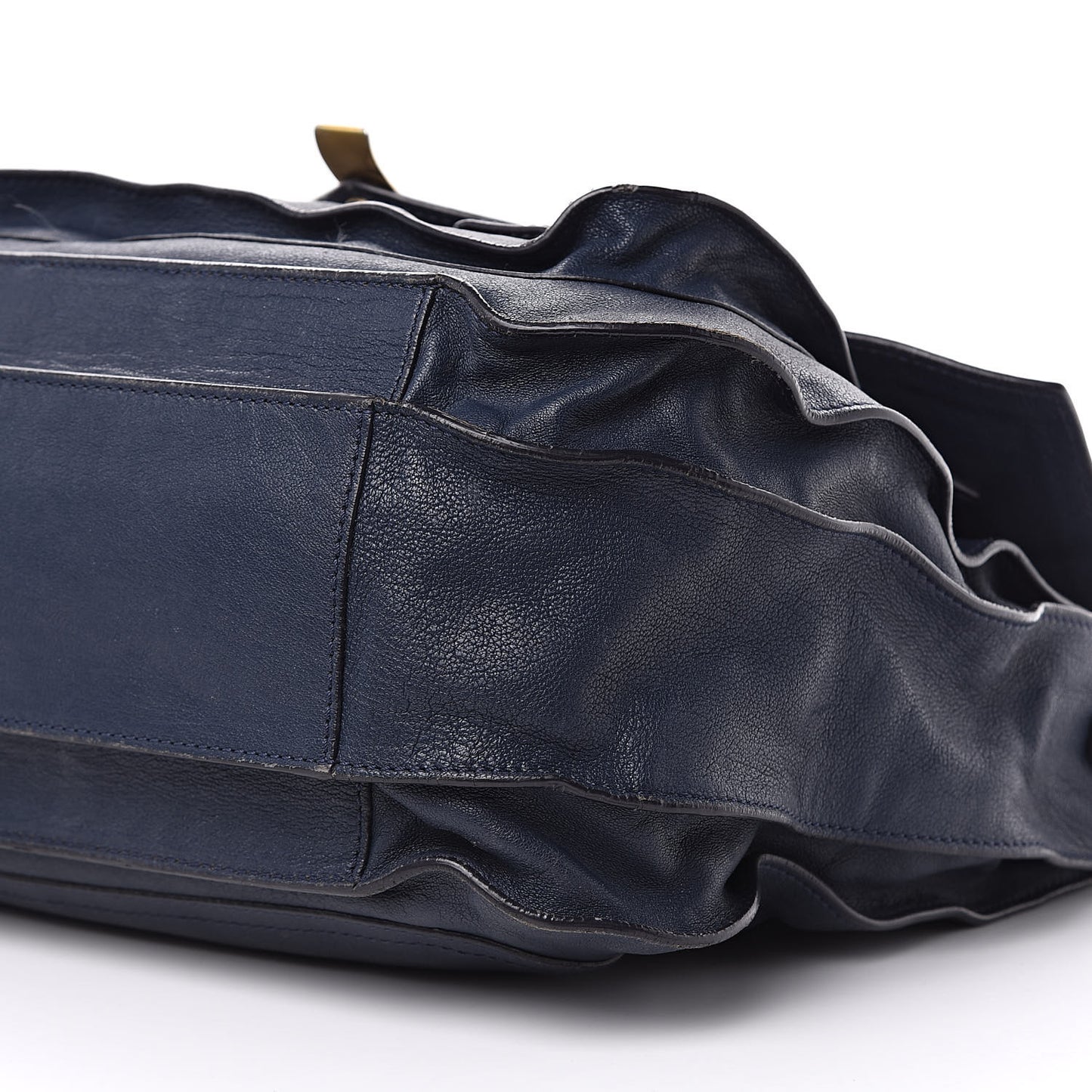 Lambskin PS1 Extra Large Satchel Indigo
