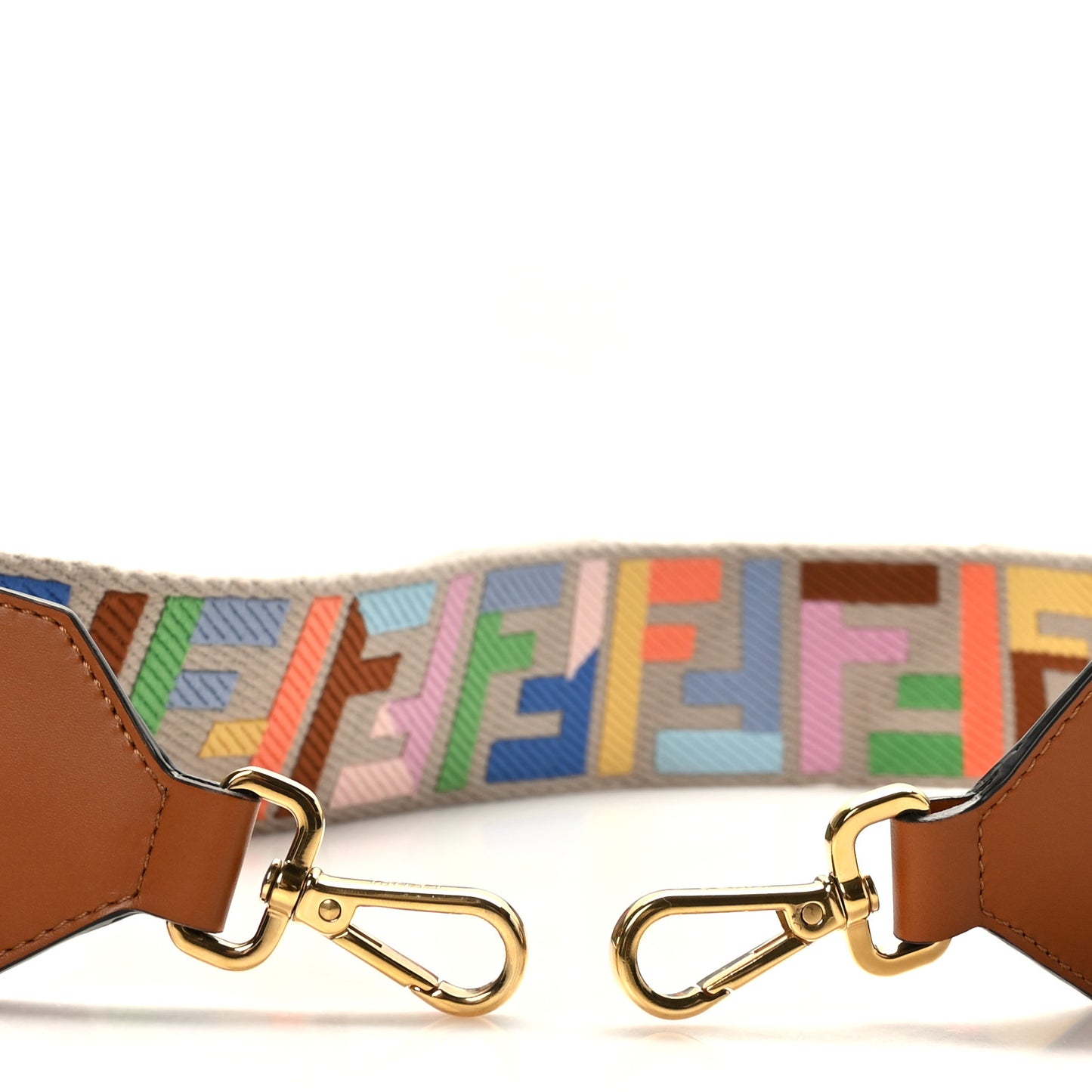 Ribbon Vitello King FF 1974 Strap You Beige Multicolor