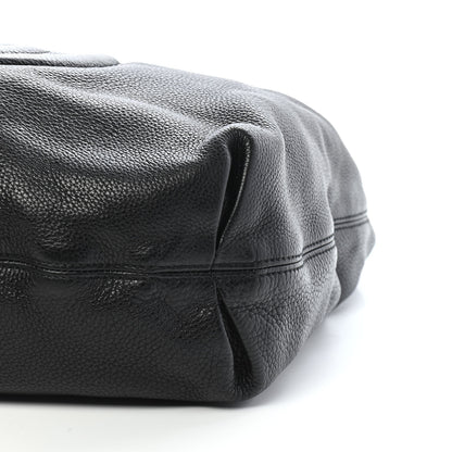 Gucci Pebbled Calfskin Soho Hobo Black 5 of 9