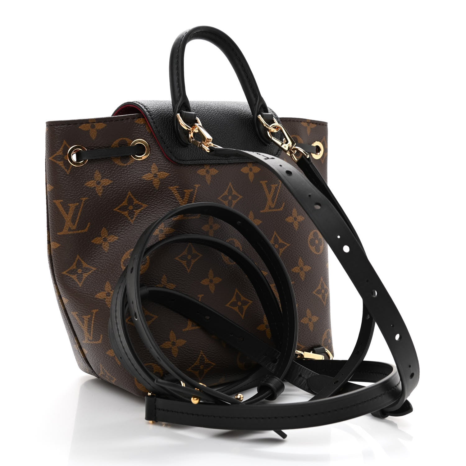 Louis Vuitton Monogram BB Montsouris NM Backpack Black 3 of 9