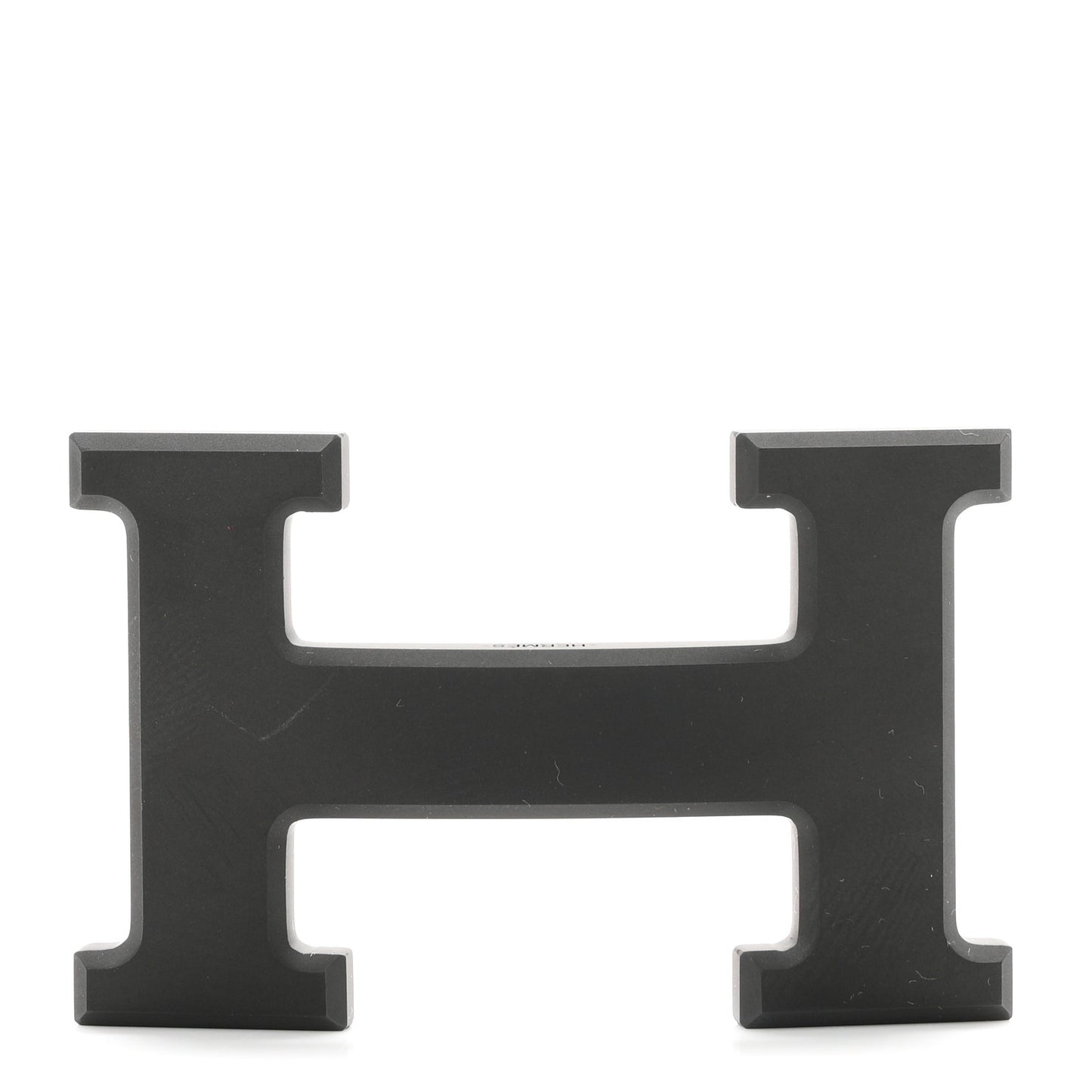 PVD Plated 32mm H Belt Buckle Black