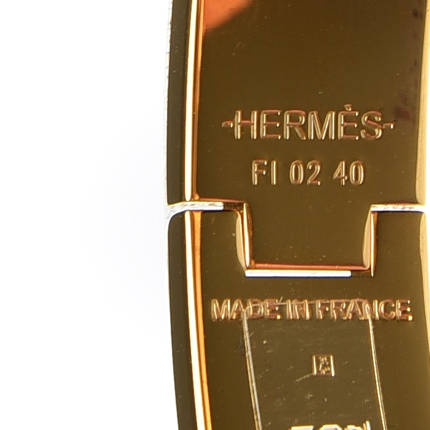 Hermes Enamel Narrow Clic Clac H Bracelet PM Black 4 of 6