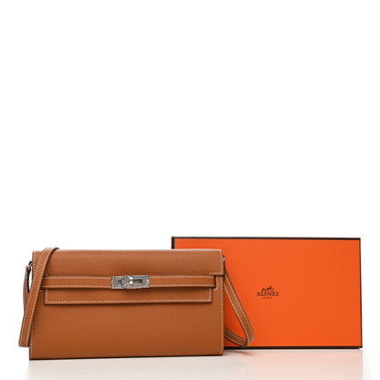 Hermes Epsom Kelly Wallet To Go Gold 7 of 7