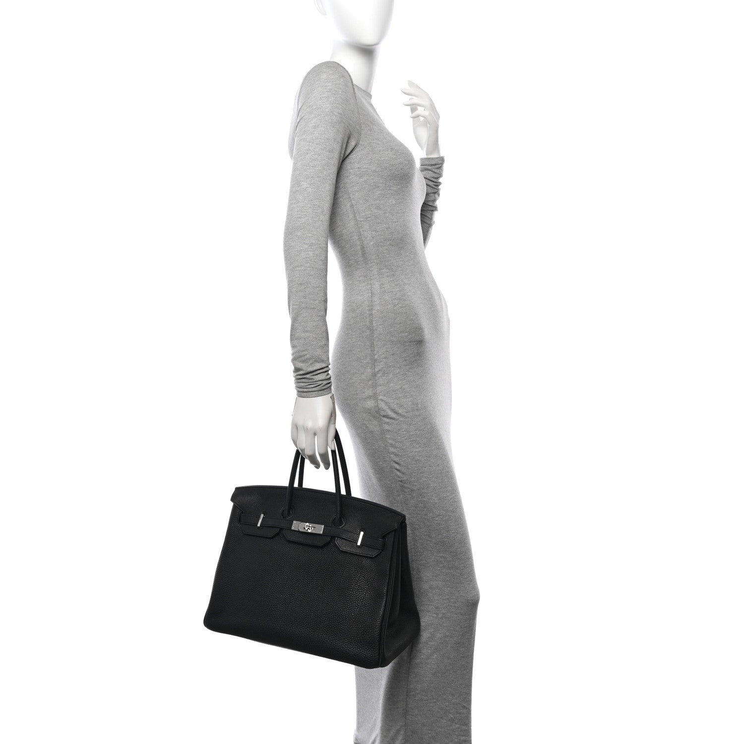 Hermes Togo Birkin 35 Black 2 of 11