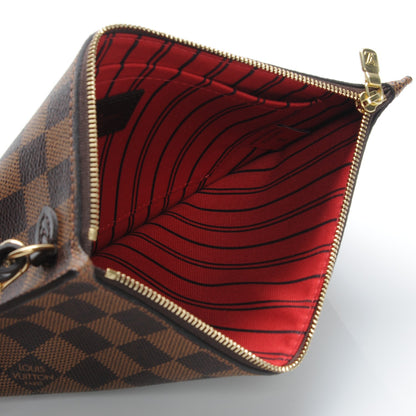 Louis Vuitton Damier Ebene Neverfull MM GM Pochette 5 of 7