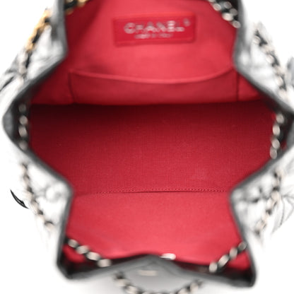 Chanel Aged Calfskin Quilted Small Gabrielle Backpack Black 5 of 10