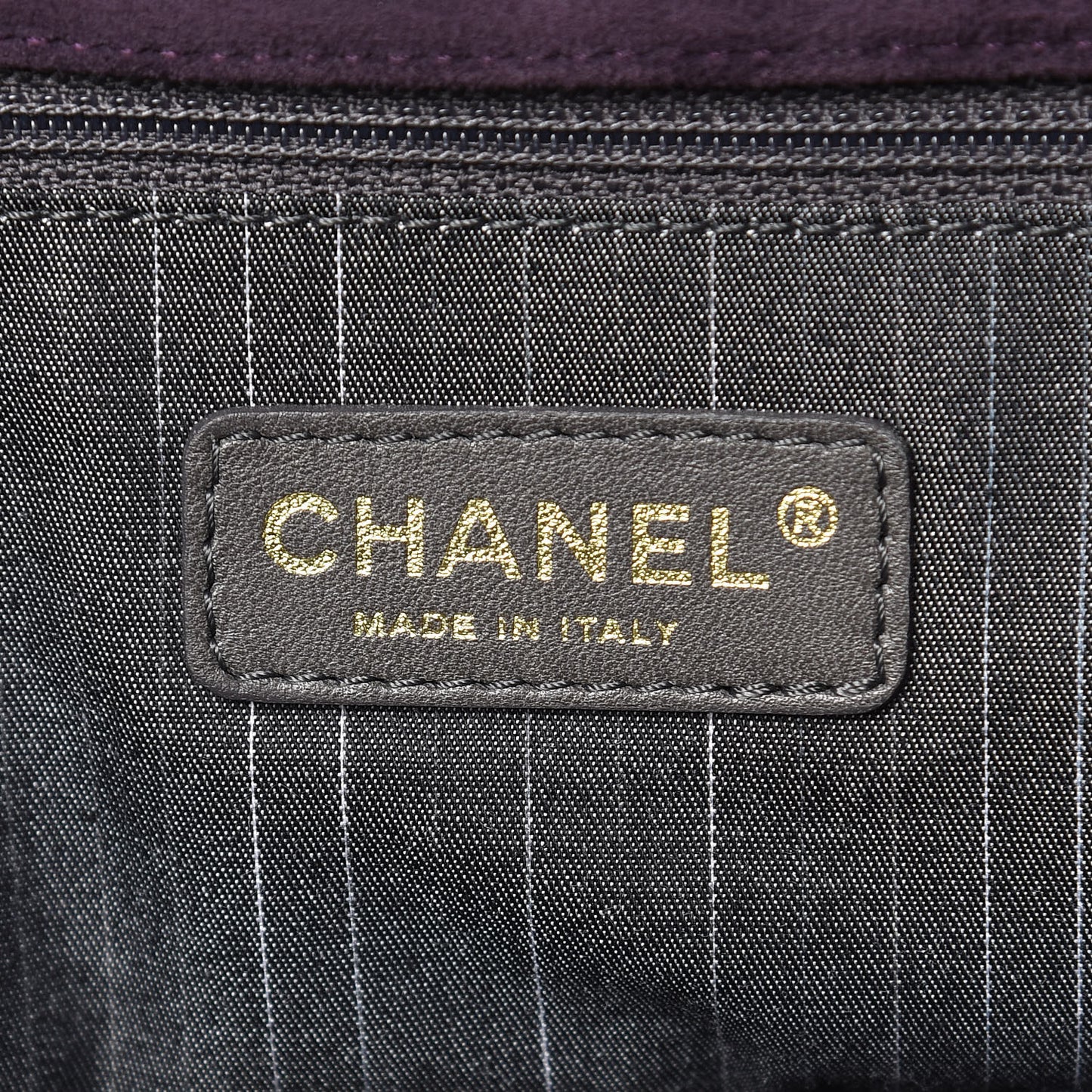 Suede Union Jack Jumbo Mademoiselle Flap Purple