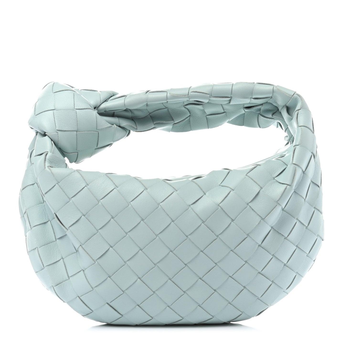 Nappa Intrecciato Mini Jodie Teal Washed