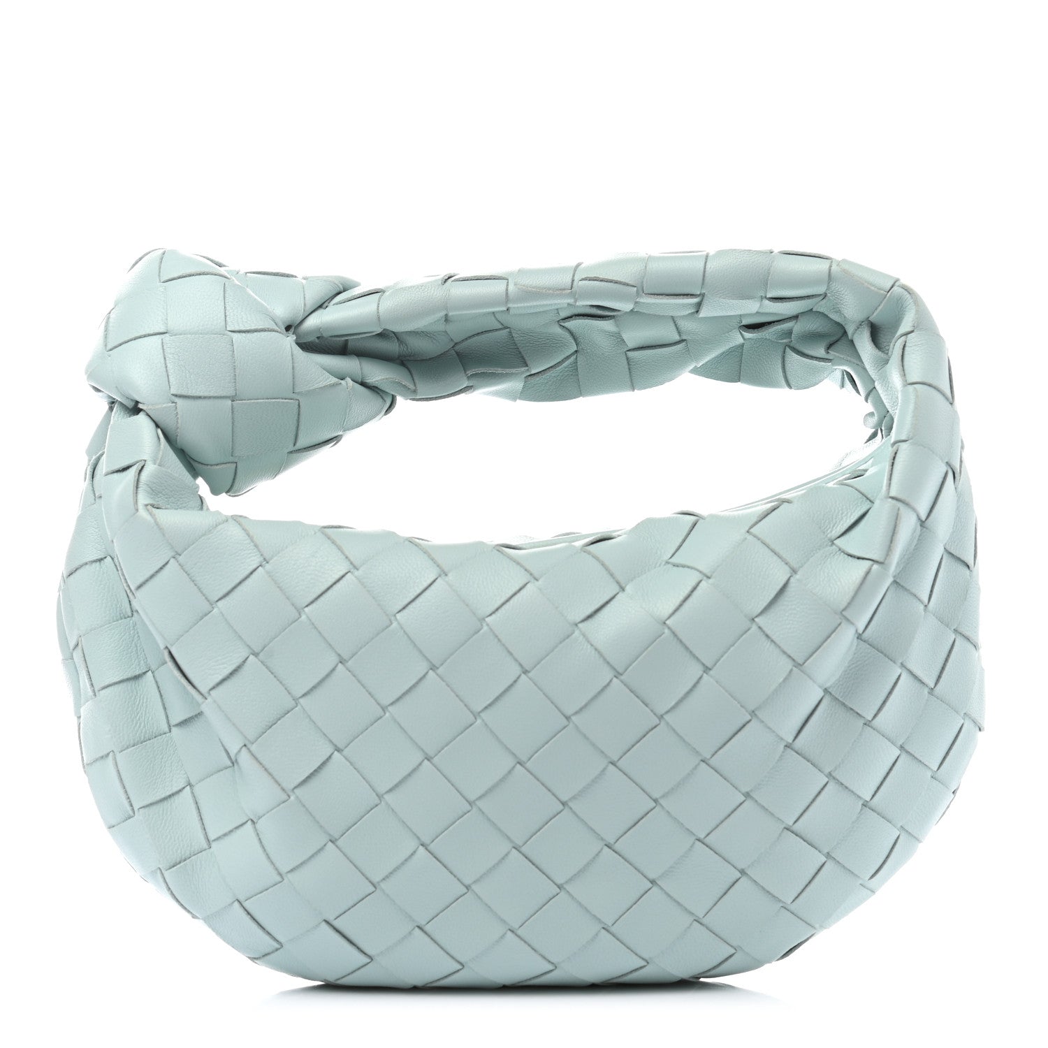 Bottega Veneta Nappa Intrecciato Mini Jodie Teal Washed 1 of 11