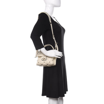 Valentino Garavani Nappa Mini Candystud Top Handle Bag Light Ivory 2 of 8
