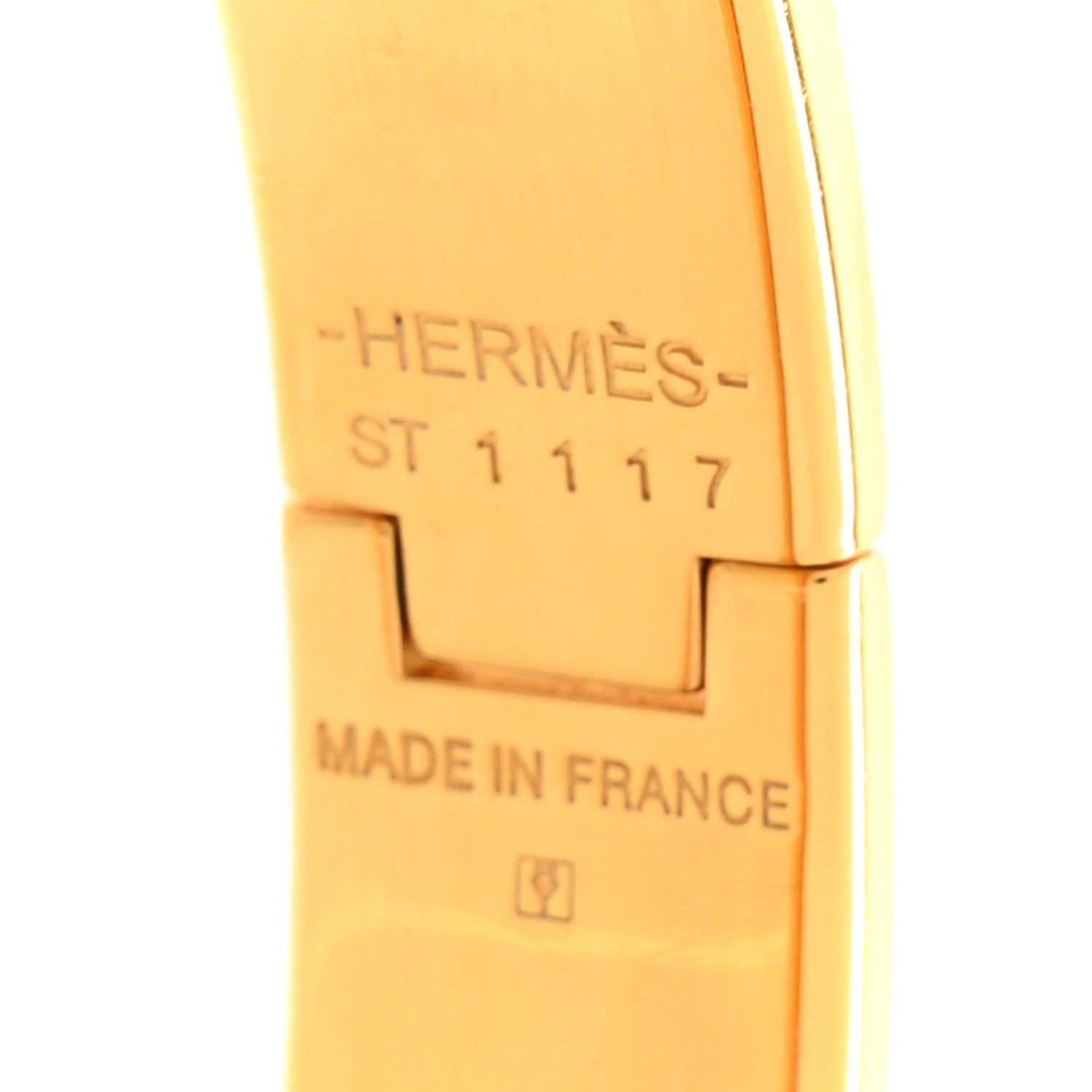 Hermes Enamel Narrow Clic Clac H Bracelet PM Black 4 of 4