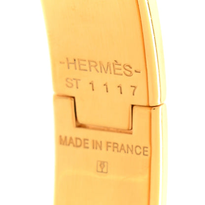 Hermes Enamel Narrow Clic Clac H Bracelet PM Black 4 of 4