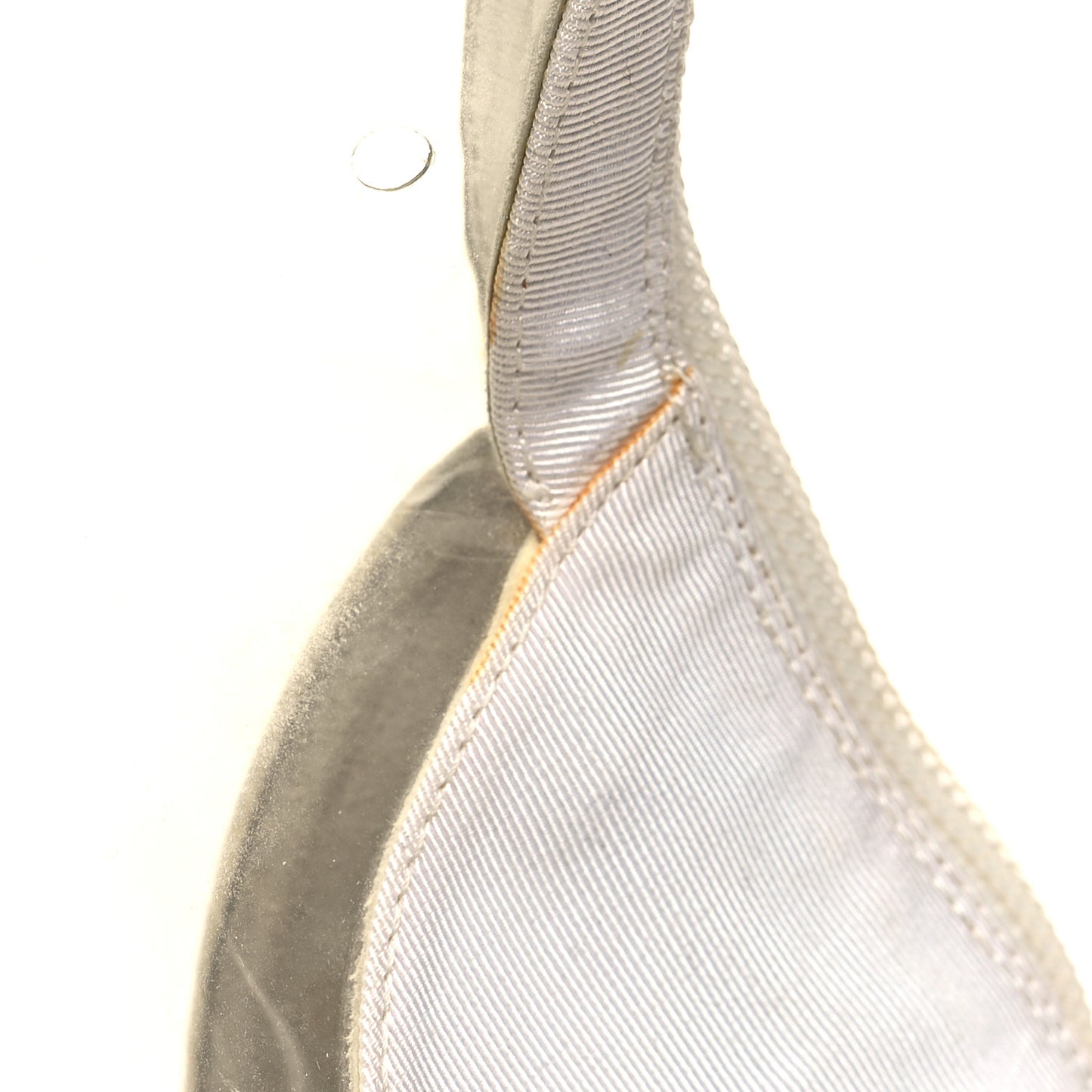 PVC Grosgrain High Boots 38 Transparent White