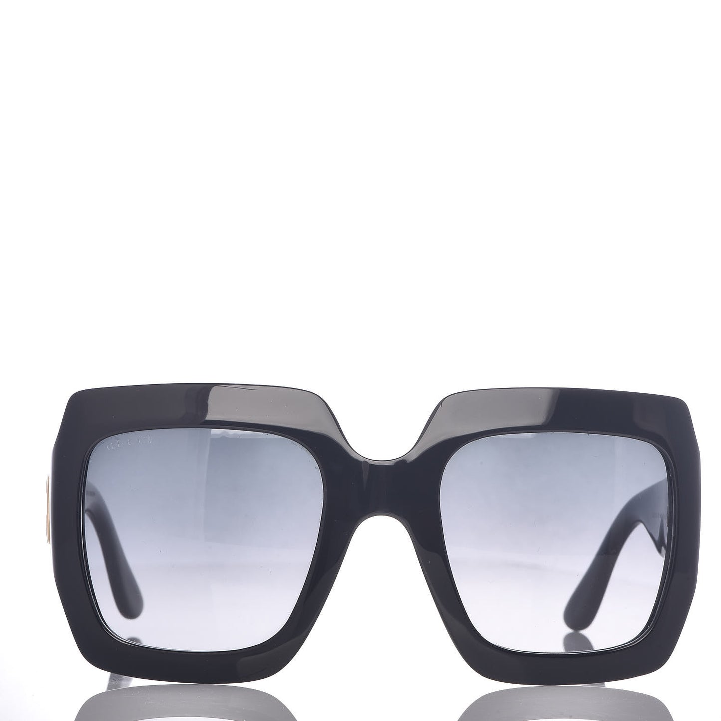 Acetate Square Frame Sunglasses GG0053S Black