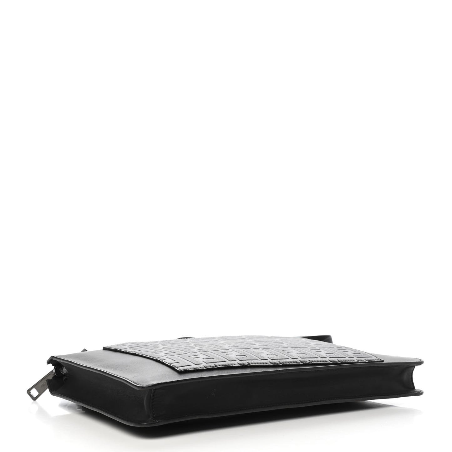 Vitello Century Grace FF Embossed Messenger Black