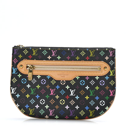 Louis Vuitton Monogram Multicolor Pochette Plate GM Black 1 of 6