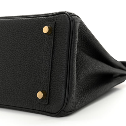 Hermes Togo Birkin 25 Black 10 of 15